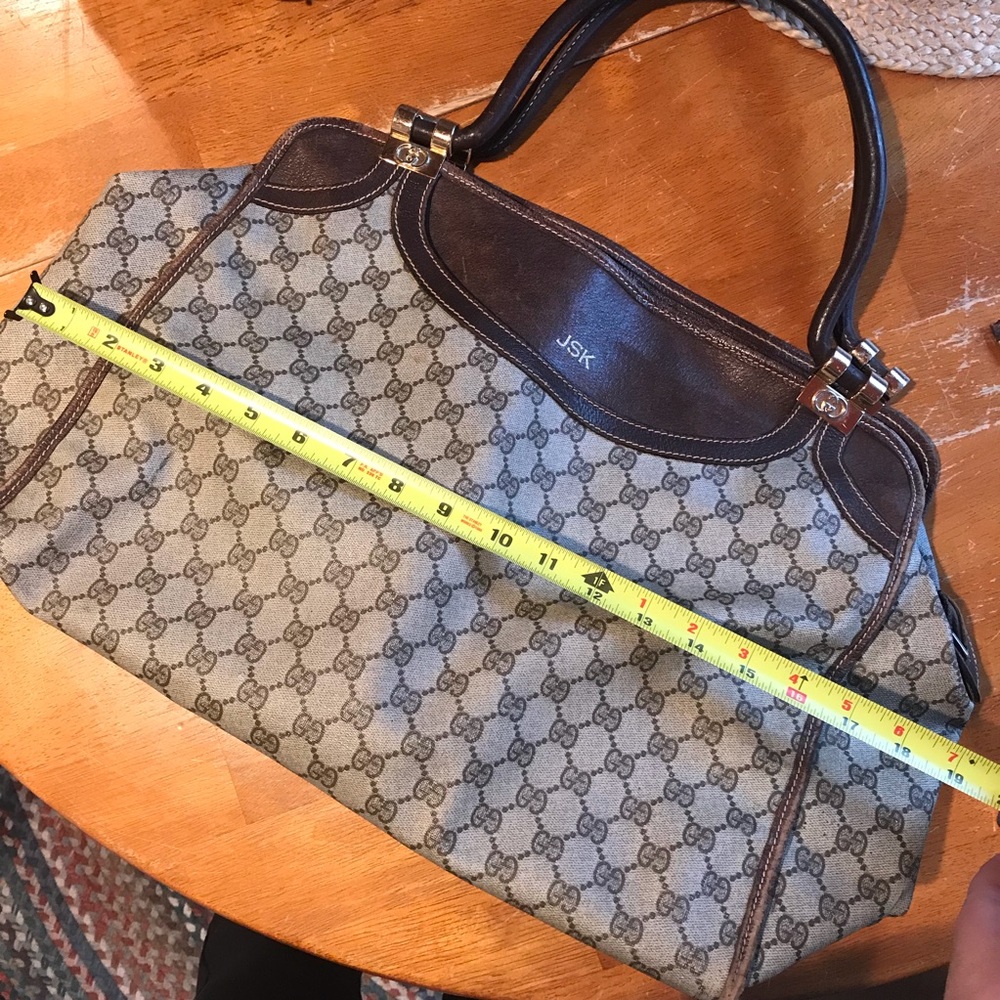 Gucci Vintage Travel Bag